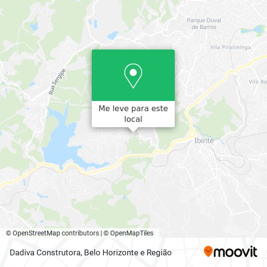 Dadiva Construtora mapa