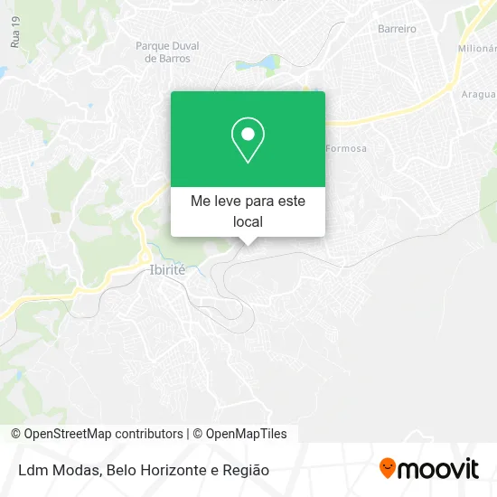 Ldm Modas mapa
