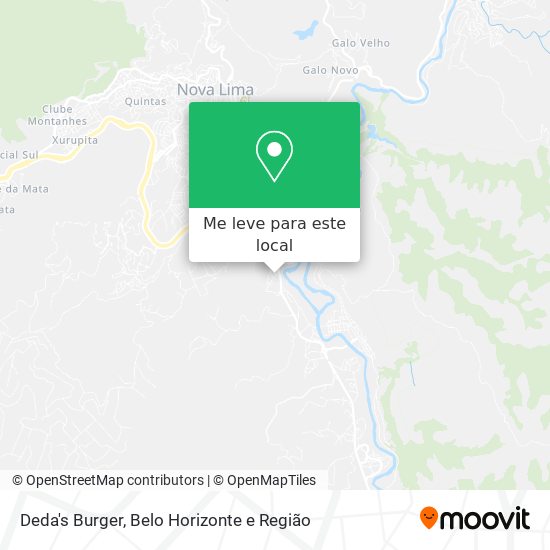 Deda's Burger mapa