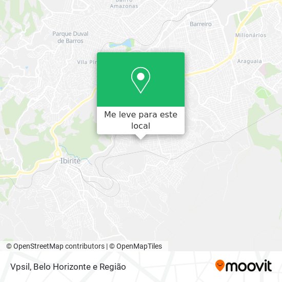 Vpsil mapa