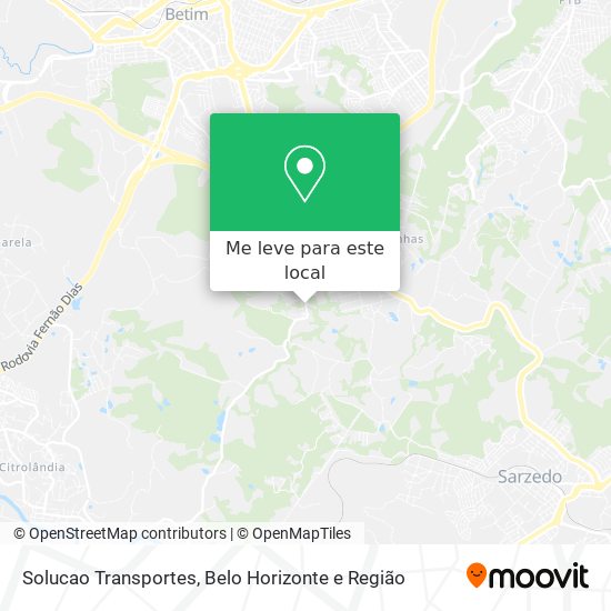 Solucao Transportes mapa