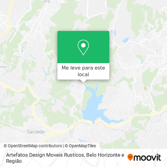 Artefatos Design Moveis Rusticos mapa