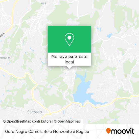Ouro Negro Carnes mapa