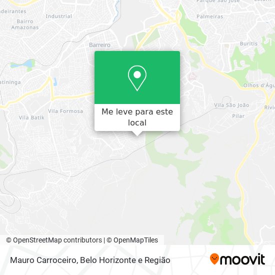 Mauro Carroceiro mapa