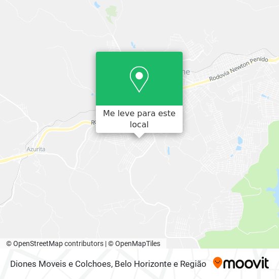 Diones Moveis e Colchoes mapa