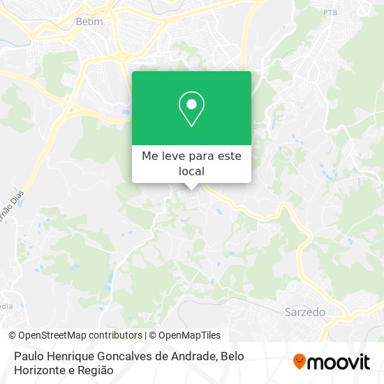 Paulo Henrique Goncalves de Andrade mapa