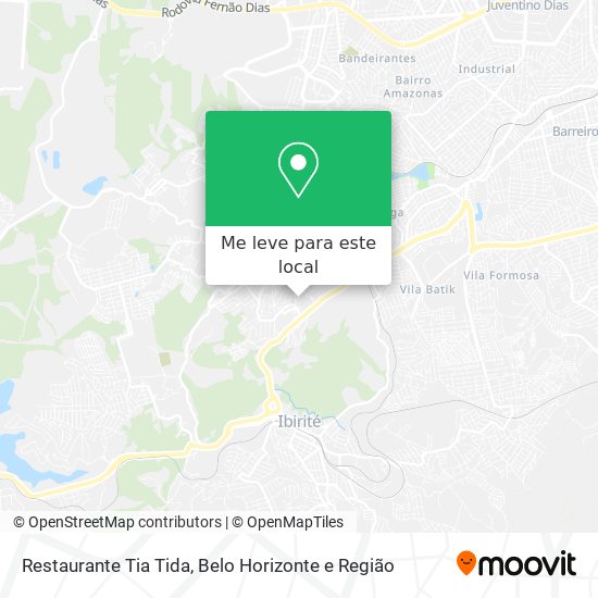 Restaurante Tia Tida mapa