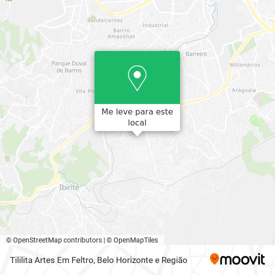 Tililita Artes Em Feltro mapa