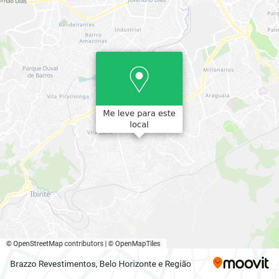 Brazzo Revestimentos mapa