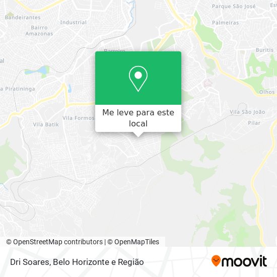 Dri Soares mapa