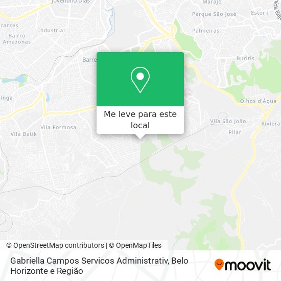Gabriella Campos Servicos Administrativ mapa