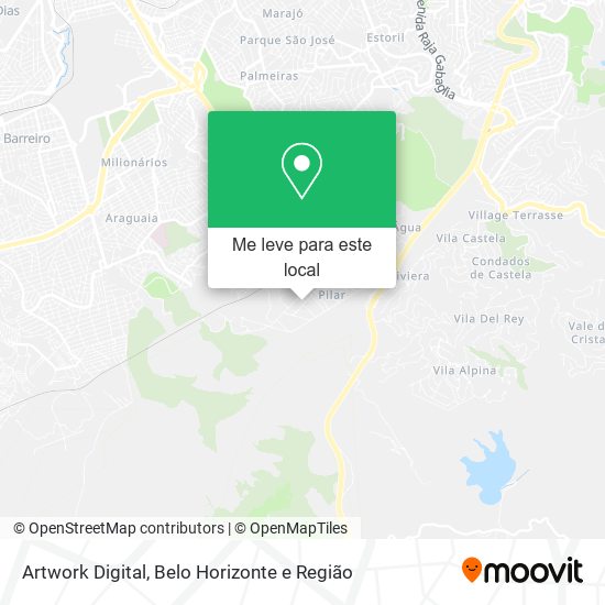 Artwork Digital mapa