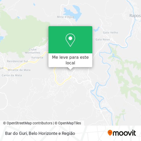 Bar do Guri mapa