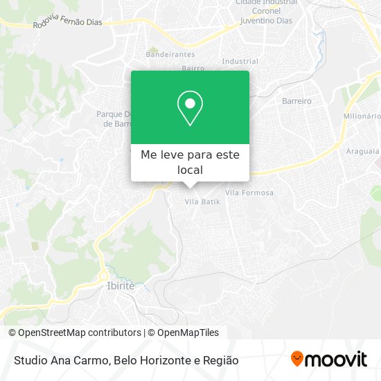 Studio Ana Carmo mapa