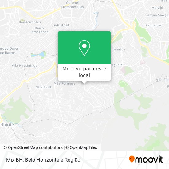 Mix BH mapa
