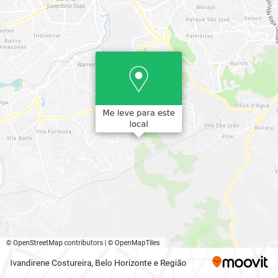 Ivandirene Costureira mapa