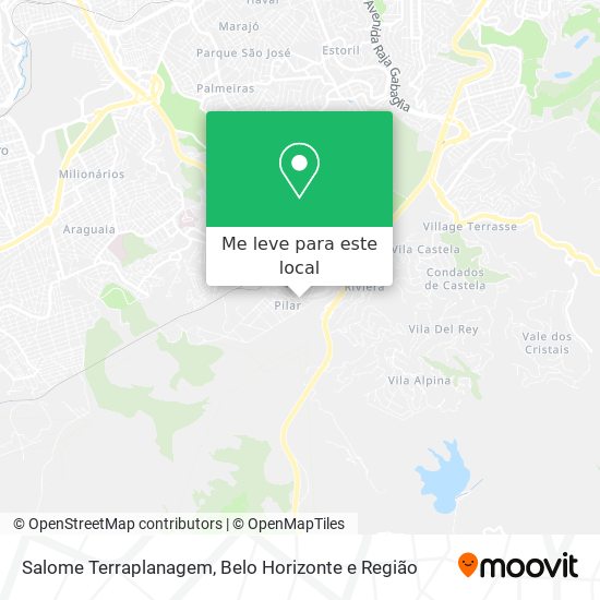 Salome Terraplanagem mapa