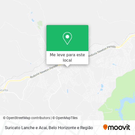 Suricato Lanche e Acai mapa