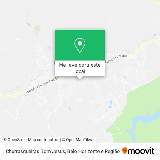 Churrasqueiras Bom Jesus mapa