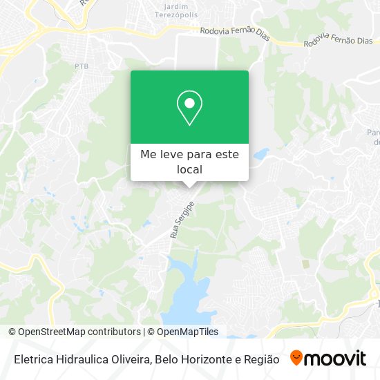 Eletrica Hidraulica Oliveira mapa