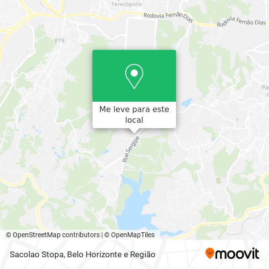 Sacolao Stopa mapa