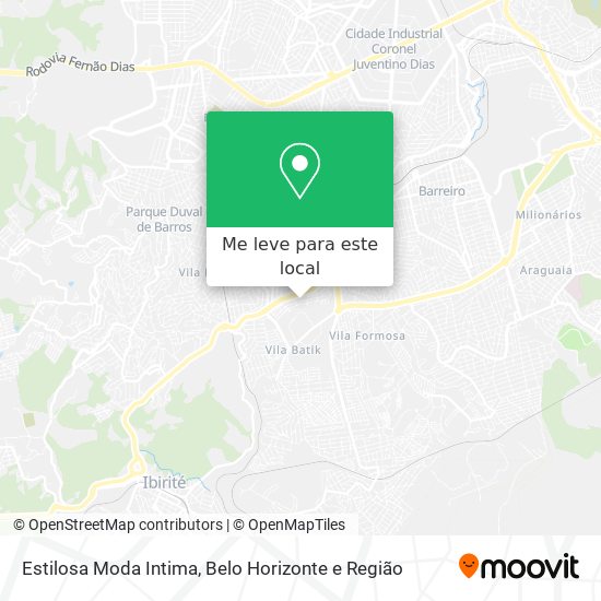 Estilosa Moda Intima mapa