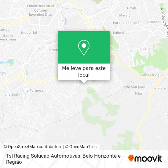 Tsl Racing Solucao Automotivas mapa