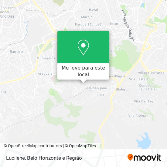 Lucilene mapa