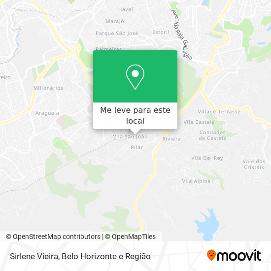 Sirlene Vieira mapa
