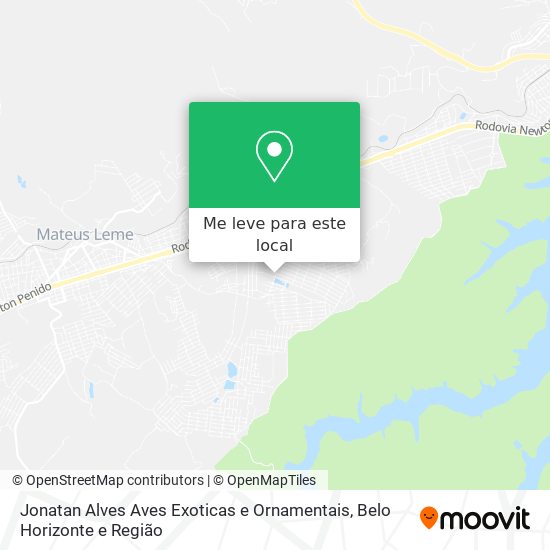 Jonatan Alves Aves Exoticas e Ornamentais mapa