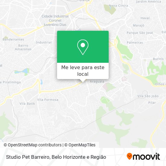 Studio Pet Barreiro mapa