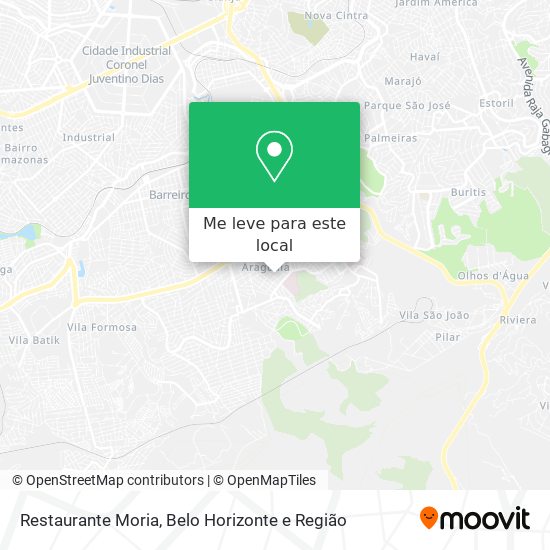 Restaurante Moria mapa