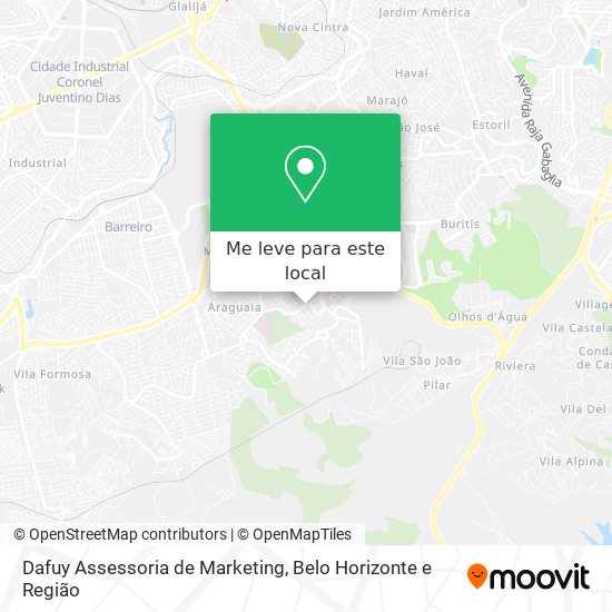 Dafuy Assessoria de Marketing mapa