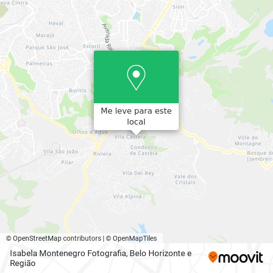 Isabela Montenegro Fotografia mapa