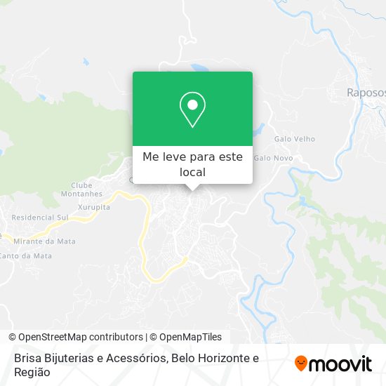Brisa Bijuterias e Acessórios mapa
