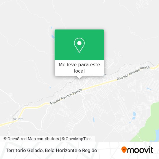Territorio Gelado mapa