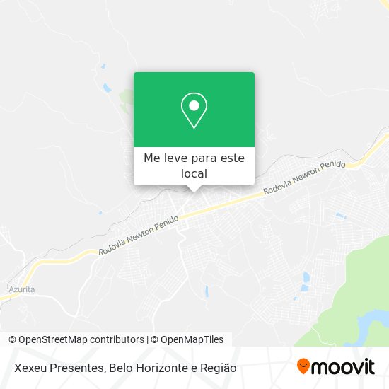 Xexeu Presentes mapa