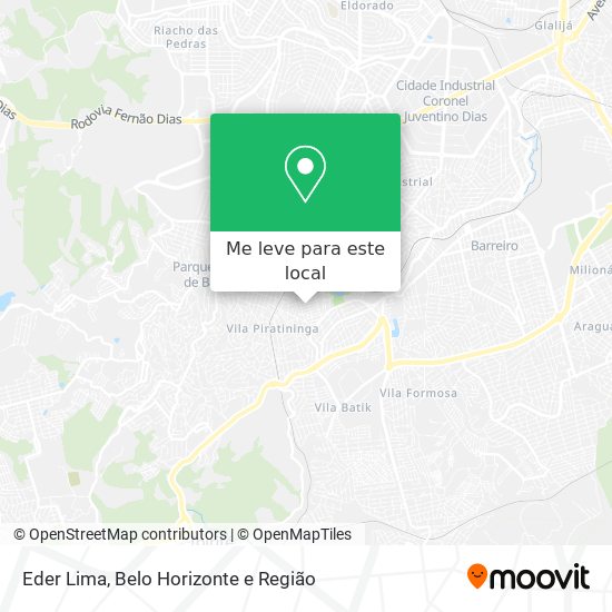 Eder Lima mapa