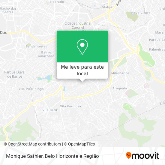 Monique Sathler mapa