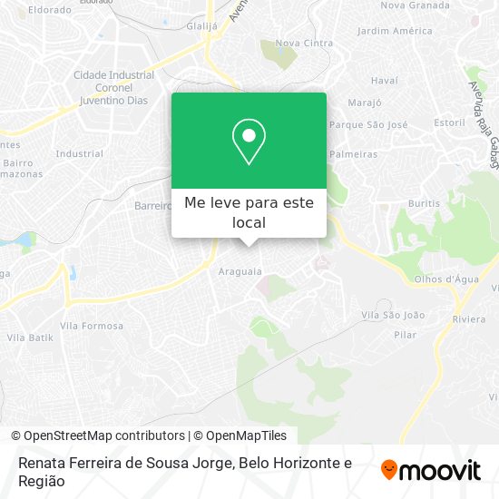 Renata Ferreira de Sousa Jorge mapa