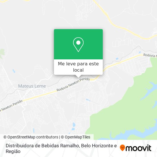 Distribuidora de Bebidas Ramalho mapa