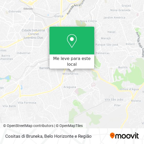 Cositas di Bruneka mapa