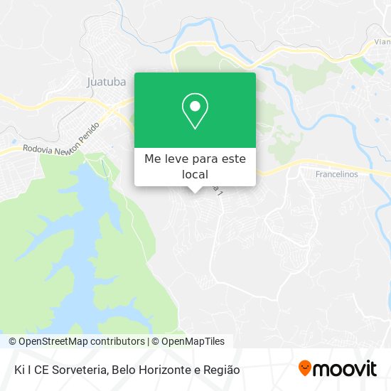 Ki I CE Sorveteria mapa