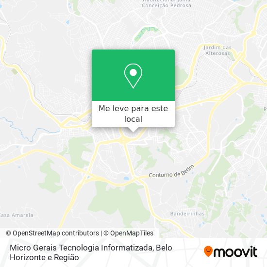 Micro Gerais Tecnologia Informatizada mapa