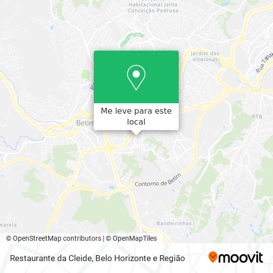 Restaurante da Cleide mapa