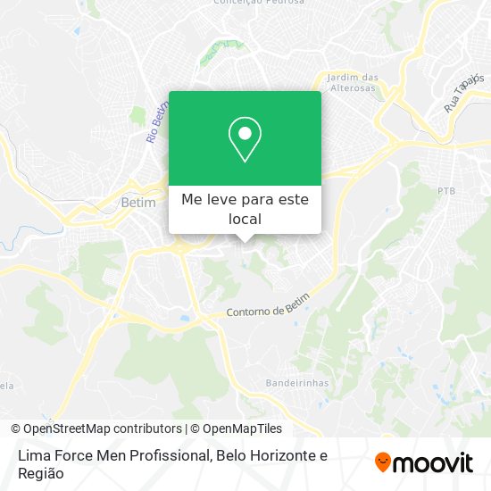 Lima Force Men Profissional mapa