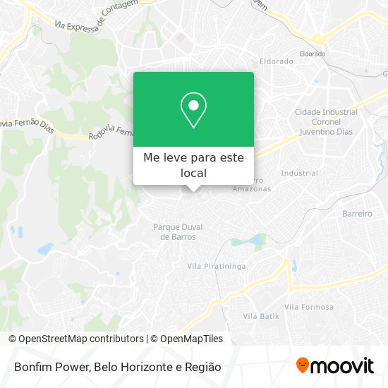 Bonfim Power mapa