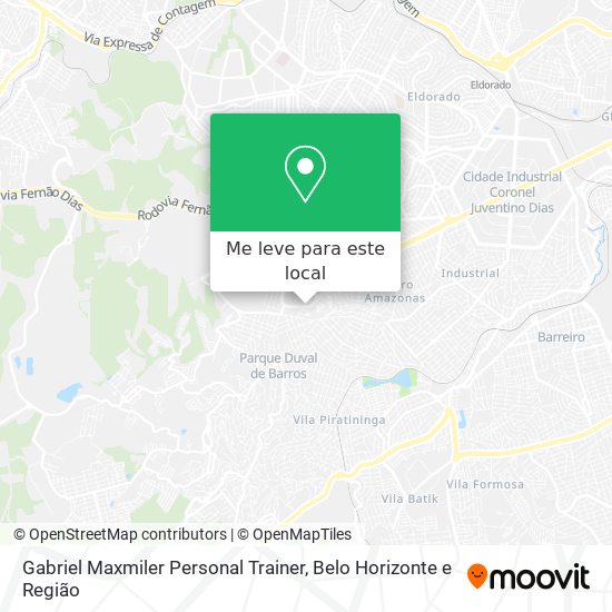 Gabriel Maxmiler Personal Trainer mapa