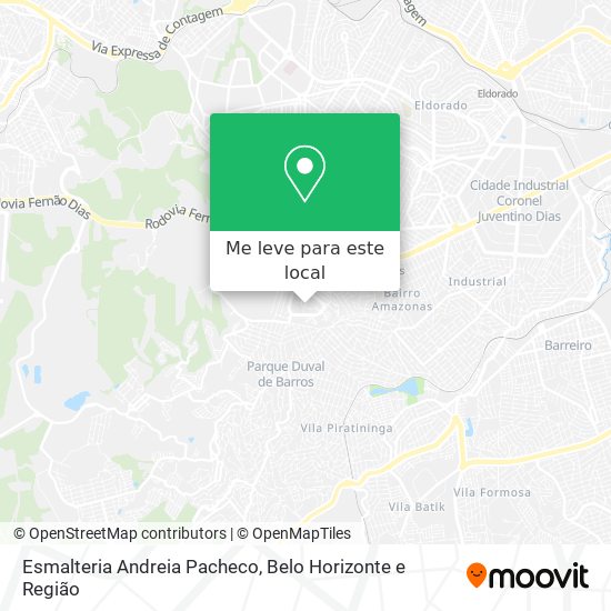 Esmalteria Andreia Pacheco mapa