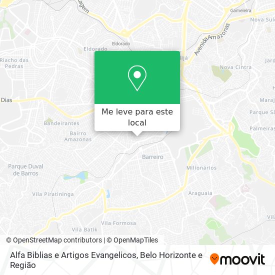 Alfa Biblias e Artigos Evangelicos mapa